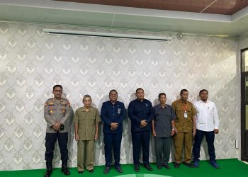 Polresta Palangka Raya melalui Sat Samapta menghadiri rapat koordinasi (rakor) terkait pelaksanaan konstatering perkara perdata di Pengadilan Negeri Palangka Raya.