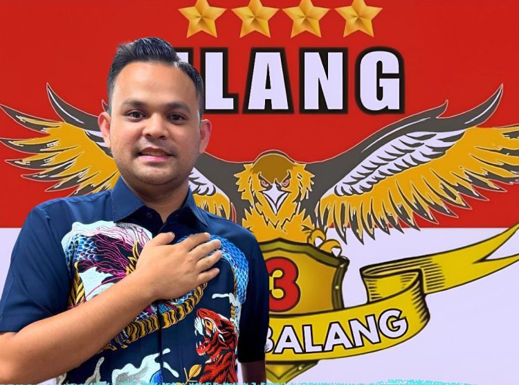 Ketua DPP Elang 3 Hambalang Riau Pebriyan Winaldi