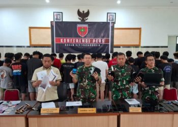 40 penipu online atau dikenal sebagai passobis berhasil diamankan oleh tim khusus Gabungan Intelijen Kodam XIV Hasanuddin di Kabupaten Sidenreng Rappang (Sidrap), Sulawesi Selatan.