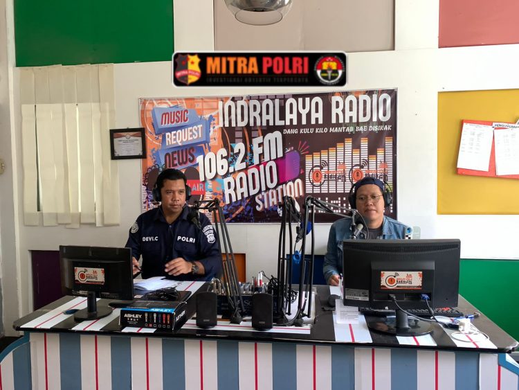 Polres Ogan Ilir melalui Sie Humas mengambil langkah preventif dengan menyampaikan himbauan secara langsung melalui siaran radio. Kegiatan ini dilaksanakan di Studio Radio Indralaya FM, yang berlokasi di Jalan Nusantara, Indralaya, Kabupaten Ogan Ilir.