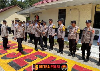 Kapolres Ogan Ilir, AKBP Bagus Suryo Wibowo, S.I.K, melakukan kunjungan kerja (kunker) ke Polsek Tanjung Batu pada hari Rabu, 30 April 2025.