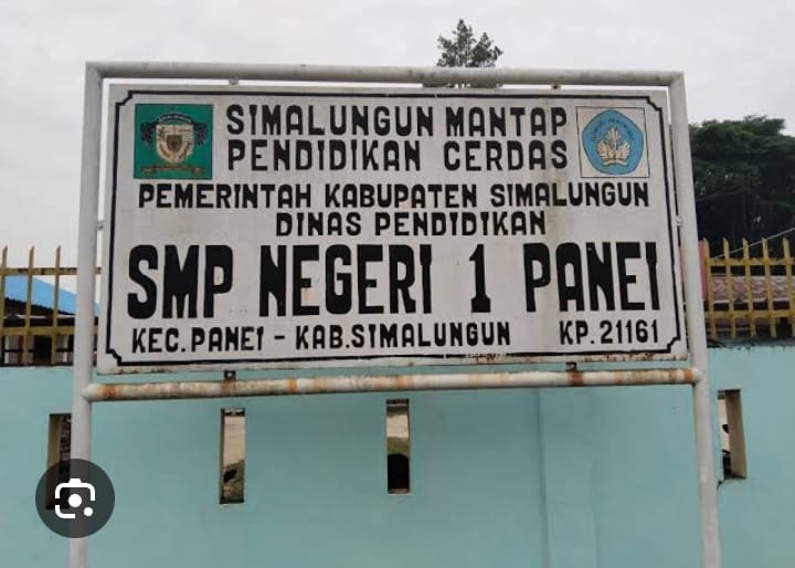 SMP Negeri 1 Panei, Kabupaten Simalungun