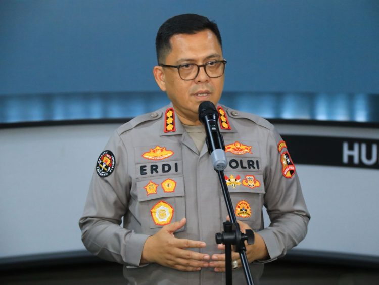 Kabag Penum Divhumas Polri Kombes Pol. Erdi A. Chaniago