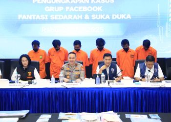 Konferensi pers di Bareskrim Polri, Rabu (21/5/2025).
