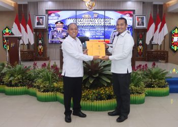 Coaching Clinic di lingkungan Polda Kalimantan Tengah, bertempat di Aula Arya Dharma, Mapolda Kalteng, Kamis (22/5/2025) pagi.