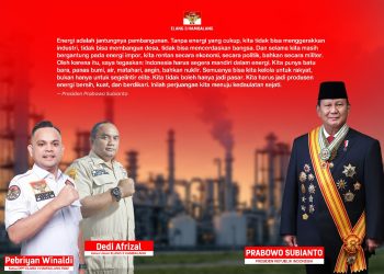 Presiden Republik Indonesia, Prabowo Subianto, secara resmi meresmikan produksi perdana Lapangan Minyak Forel dan Terubuk di perairan Natuna, Kepulauan Riau, Jumat (16/5/25).