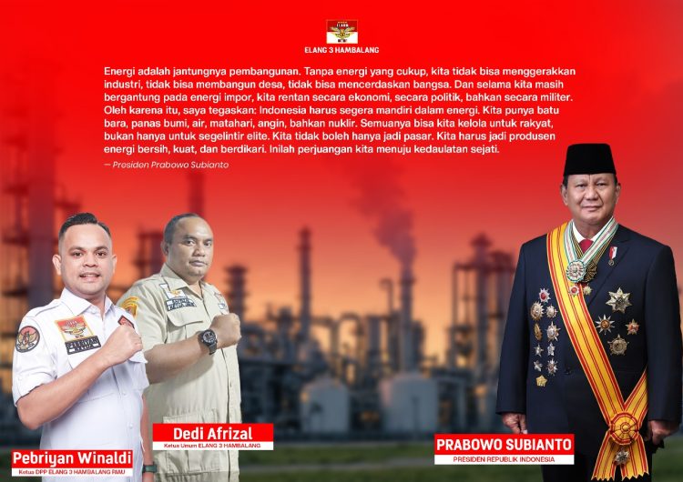 Presiden Republik Indonesia, Prabowo Subianto, secara resmi meresmikan produksi perdana Lapangan Minyak Forel dan Terubuk di perairan Natuna, Kepulauan Riau, Jumat (16/5/25).