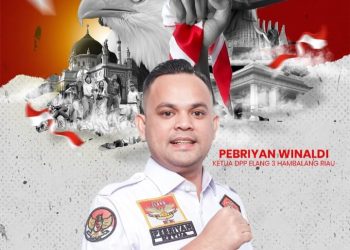 Ketua DPP Elang Tiga Hambalang Riau Pebriyan Winaldi