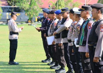 Polda Kalimantan Tengah menyatakan kesiapannya dalam mengamankan rangkaian kegiatan Hari Buruh atau May Day 2025 yang berlangsung di Kantor Gubernur, Jl. RTA. Milono, Kota Palangka Raya, Kamis (01/5/2025).