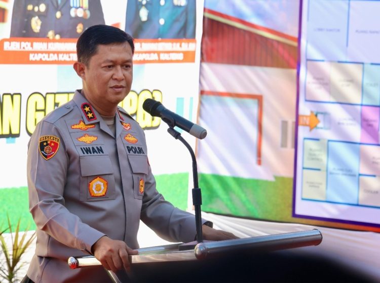 Kepala Kepolisian Daerah Kalimantan Tengah Irjen Pol Iwan Kurniawan,