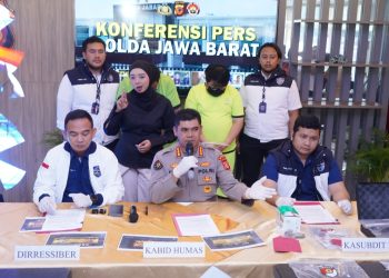 Konferensi Pers Polda Jawa Barat