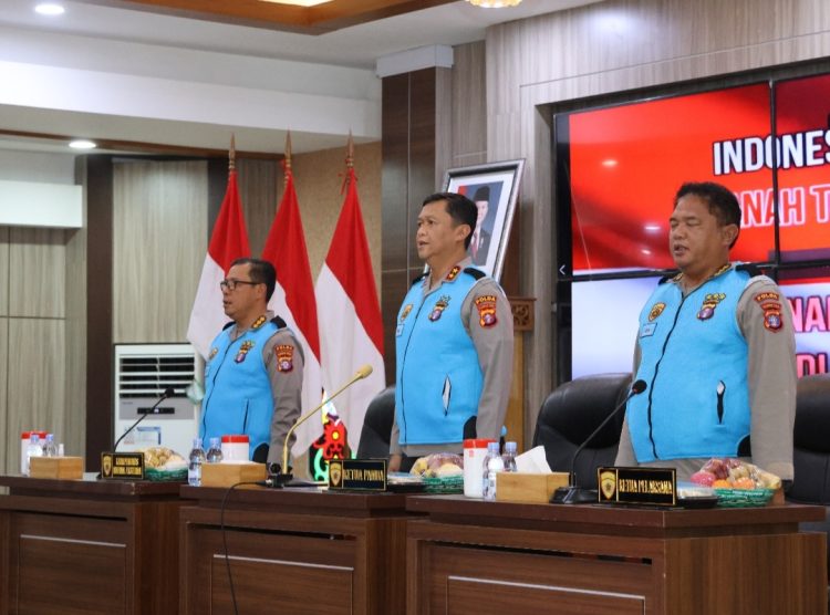 Polda Kalimantan Tengah melalui Biro Sumber Daya Manusia (Ro SDM) menggelar sidang pengumuman menuju pemeriksaan kesehatan tahap II seleksi penerimaan Polri terpadu tahun anggaran 2025, Rabu (28/5/2025).