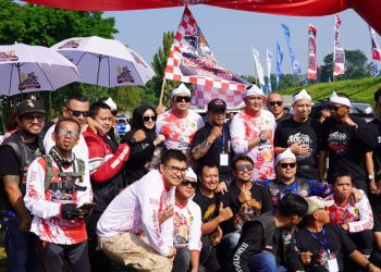 Pelaksanaan Event Bogor Hujan Trail 2025 Resmi Digelar serta di Buka oleh Bupati Bogor Rudy Susmanto. (Foto. Dok: RH/Mitrapolri.com)