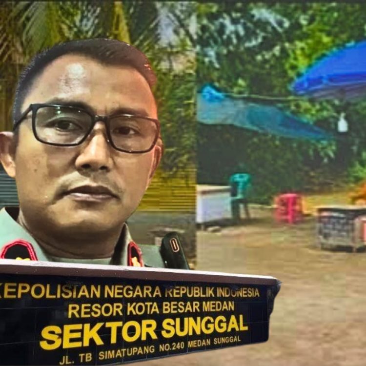 Foto lokasi markas narkotika terletak di wilayah hukum Polsek Sunggal, Polrestabes Medan. Lokasi tersebut berada di Kelambir V, Gang Panti, Kelurahan Kampung Lalang, Kecamatan Medan Sunggal.