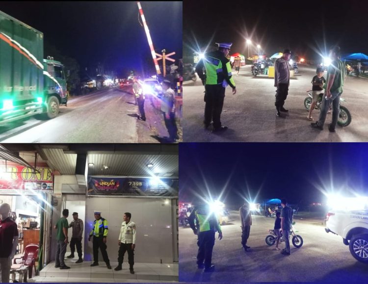 Polsek Kualuh Hulu melaksanakan Patroli Blue Light pada Selasa malam (03/06/2025) di sejumlah titik rawan di wilayah hukumnya.