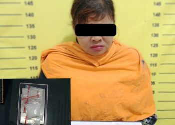 Pelaku seorang wanita berinisial ARP alias Dewi Sartika (27), warga Gang Ikhlas, Kelurahan Sirandorung, Kecamatan Rantau Selatan, Kabupaten Labuhanbatu.