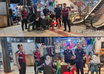 Personel Sat Samapta Polres Labuhanbatu kembali menggelar patroli roda empat (R4) di sejumlah lokasi strategis di wilayah hukum Polres Labuhanbatu, pada Jumat (13/06/2025).