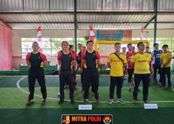 Polres Ogan Ilir menggelar Turnamen Fun Futsal Antar Instansi yang dibuka secara resmi pada Senin, 16 Juni 2025 pukul 09.30 WIB di Lapangan Futsal Prioritas, Kecamatan Indralaya, Kabupaten Ogan Ilir.