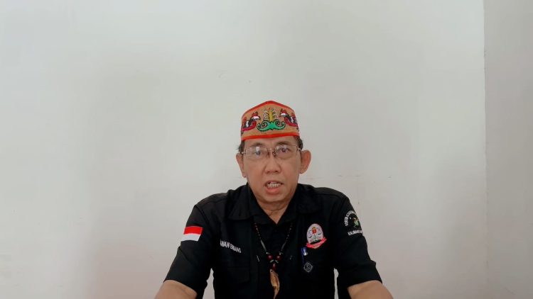 Koordinator Forum Koordinasi Damang Kepala Adat se- Provinsi Kalimantan Tengah (Kalteng), Wawan Embang
