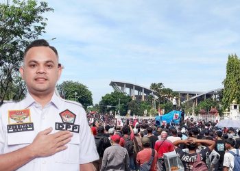 Ketua DPP Elang 3 Hambalang Riau, Pebriyan Winaldi,