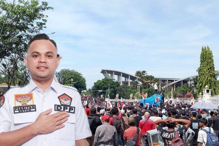 Ketua DPP Elang 3 Hambalang Riau, Pebriyan Winaldi,