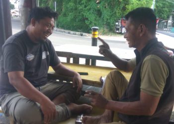 RT M. Soleh dari RT 05 Babakan sosok yang akrab dengan warganya