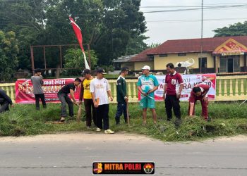 Polsek Tanjung Raja menggelar kegiatan Bakti Sosial bersama mitra Polri pada Kamis pagi, 26 Juni 2025, sekitar pukul 08.00 WIB. Kegiatan yang berfokus di sekitar Mako Polsek Tanjung Raja ini berlangsung dalam suasana penuh kebersamaan dan semangat gotong royong.