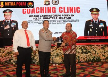 Kegiatan ini dibuka secara resmi oleh Karorena Polda Sumsel mewakili Kapolda Sumsel Irjen Pol. Andi Rian R. Djajadi, S.I.K., M.H., yang dalam sambutannya menegaskan pentingnya peran forensik sebagai pilar utama dalam penegakan hukum modern, Kamis (26/06/2025).