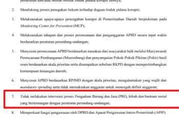 Komitmen yang baru saja ditanda tangani di Jakarta 5 Mei 2025 antara Pemerintah Aceh dengan KPK yang diwakili Gubernur Aceh dan Ketua DPRA.