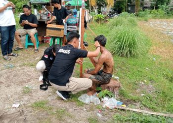 Seksi Kedokteran dan Kesehatan (Dokkes) Polresta Palangka Raya turut hadir dengan menyiagakan pelayanan kesehatan lapangan (keslap) bagi para peserta dan panitia.