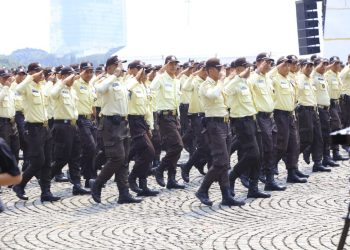 Keterlibatan langsung para satuan pengamanan (Satpam) dan unsur Potensi Masyarakat (Potmas) lainnya dalam rangkaian upacara dan devile yang akan digelar.