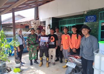 Poslap satgas BPBD pengendalian kebakaran hutan dan lahan Kelurahan Bukit tunggal Kecamatan Jekan raya Kota Palangka Raya provinsi Kalimantan Tengah tahun 2025 dalam hal ini Babinsa juga turut difungsikan untuk memantau kondisi hutan dan titik-titik api.