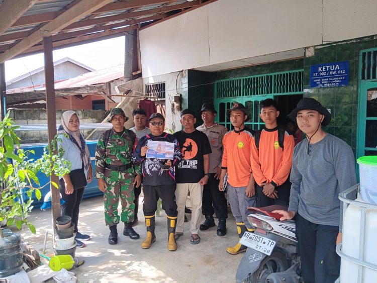 Poslap satgas BPBD pengendalian kebakaran hutan dan lahan Kelurahan Bukit tunggal Kecamatan Jekan raya Kota Palangka Raya provinsi Kalimantan Tengah tahun 2025 dalam hal ini Babinsa juga turut difungsikan untuk memantau kondisi hutan dan titik-titik api.