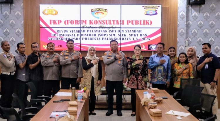 Forum tersebut digelar pada Aula Rupatama Mapolresta Palangka Raya, Jalan Tjilik Riwut Km. 3,5, Kota Palangka Raya, Kalimantan Tengah, yang dihadiri oleh Kapolresta, Kombes Pol. Dedy Supriadi, S.I.K., M.H. bersama para Perwira dan persone, Kamis (26/6/2025) pagi.