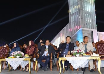 Car Free Night (CFN) Huma Betang, yang digelar oleh Pemerintah Provinsi Kalimantan Tengah. Sabtu malam 5/7/2025.
