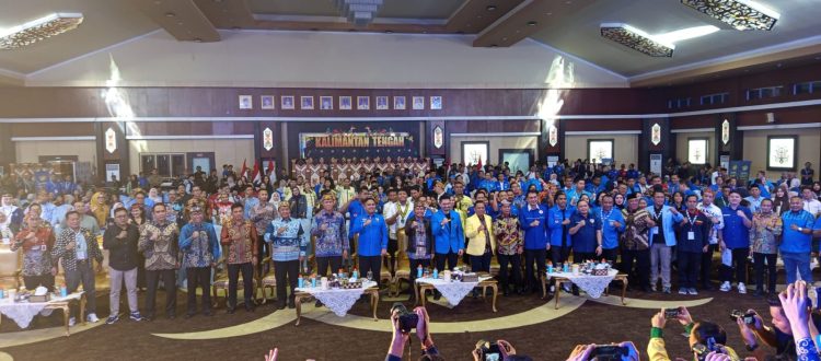 Kepolisian Resor Kota Palangka Raya melaksanakan tugas pengamanan dalam kegiatan Rapat Pimpinan Nasional (Rapimpurnas) KNPI Tahun 2025 yang berlangsung di Aula Jayang Tingang, Kompleks Kantor Gubernur Kalimantan Tengah.