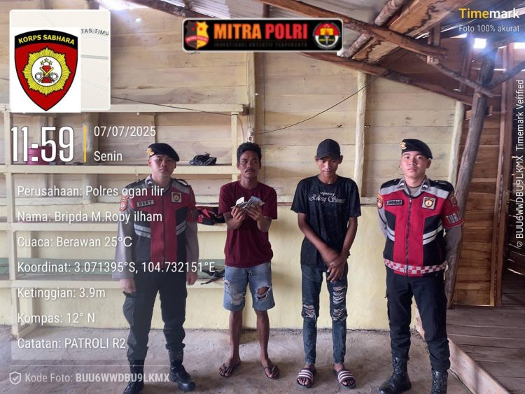 Sat Samapta Polres Ogan Ilir melaksanakan kegiatan Patroli Perintis Presisi pada hari Senin, 7 Juli 2025, mulai pukul 08.00 WIB hingga selesai.