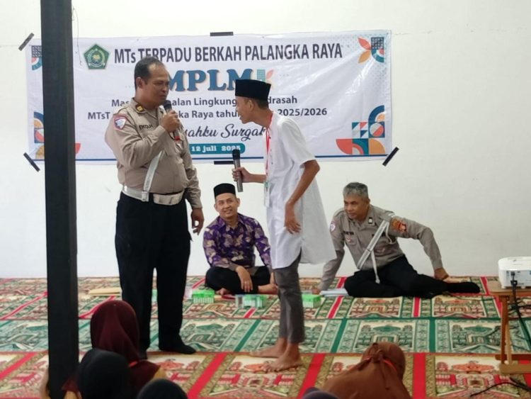 Kegiatan adalah MTs Terpadu Berkah yang berlokasi di Jalan G. Obos Induk Km 5,5 Kota Palangka Raya, Sabtu (12/7/2025).