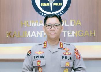 Kabidhumas Polda Kalteng Kombes Pol Erlan Munaji,