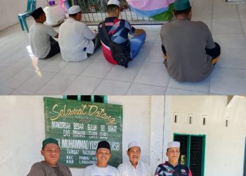 Kanit Reskrim Polsek Panai Hilir, IPDA Andi Fahri Hasibuan, S.H., bersama anggota melaksanakan kegiatan bantuan sosial berupa renovasi kamar mandi di Rumah Parsulukan Na’sabandiyah Syekh Yusuf Said Hasibuan, yang terletak di Desa Sei Sakat, Kecamatan Panai Hilir, Kabupaten Labuhanbatu.