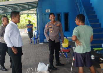 jajaran Polresta Palangka Raya melaksanakan pengecekan kesiapan Satuan Pelayanan Pemenuhan Gizi (SPPG) yang berlokasi di Jalan Majapahit, RT 04/RW 04, Kelurahan Kalampangan, Kecamatan Sabangau, Senin (21/7/2025).