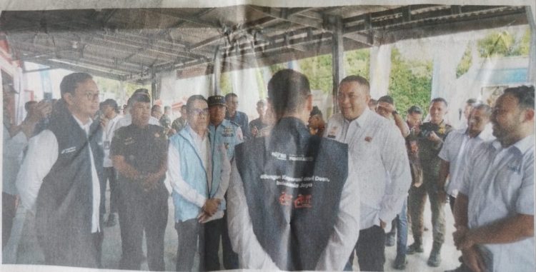 Pemkab Bogor Secara Simbolis Luncurkan sebanyak 435 Koperasi Merah Putih Bertempat di Desa Hambalang Kecamatan Citeureup Kabupaten Bogor. (sumber foto: Robert Hutagalung)