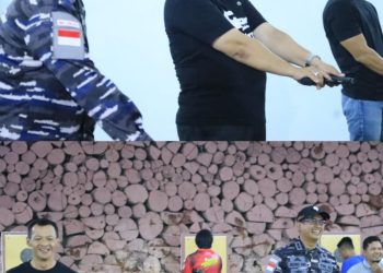 Kapolres Labuhanbatu juga mengajak Danlanal dan Dandim 0209/LB untuk mengikuti kegiatan latihan menembak bersama di lapangan tembak Polres Labuhanbatu sebagai bentuk kolaborasi yang lebih erat dalam menjaga profesionalisme dan soliditas antaraparat keamanan.