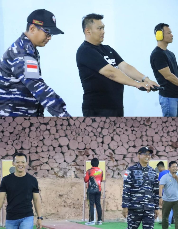 Kapolres Labuhanbatu juga mengajak Danlanal dan Dandim 0209/LB untuk mengikuti kegiatan latihan menembak bersama di lapangan tembak Polres Labuhanbatu sebagai bentuk kolaborasi yang lebih erat dalam menjaga profesionalisme dan soliditas antaraparat keamanan.