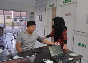 Seksi Kedokteran dan Kesehatan (Sidokkes) Polresta Palangka Raya kembali melaksanakan kegiatan pelayanan kesehatan di Klinik Polresta, Kamis (24/7/2025).