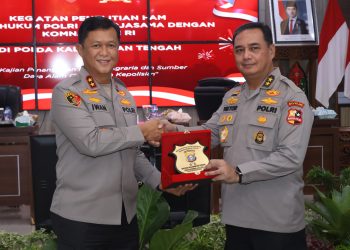 Divisi Hukum (Divkum) Polri bersama Komisi Nasional Hak Asasi Manusia (Komnas HAM) menggelar kegiatan sosialisasi di Polda Kalimantan Tengah (Kalteng), Rabu (30/7/2025).