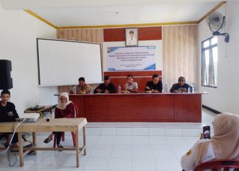 Sosialisasi Kegiatan Pembangunan Sumber Dana Bantuan Keuangan Infrastruktur ( BANKEUDES ) Kabupaten Bogor,Desa Tajur Kecamatan Citeureup Kab.Bogor. (Foto. Dok: RH/Mitrapolri.com)