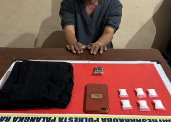petugas berhasil mengamankan seorang laki-laki berinisial Sq (50), warga asal Banjarmasin, Kalimantan Selatan.