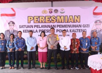 Kegiatan peresmian ini digelar secara terpusat, di 28 SPPG seluruh Indonesia dipimpin oleh Kapolri Jenderal Polisi Drs. Listyo Sigit Prabowo, di Mako Brimob Kelapa Dua, Jakarta.