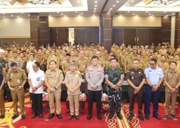 pengukuhan FORCASI yang dipimpin oleh Gubernur Kalteng H. Agustiar Sabran, bertempat di Aula Hotel Best Westren, Jl. RTA. Milono, Kota Palangka Raya, Selasa (29/8/2025).